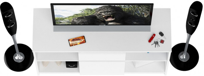 Мори Тумба ТВ МТВ1204.1, белый