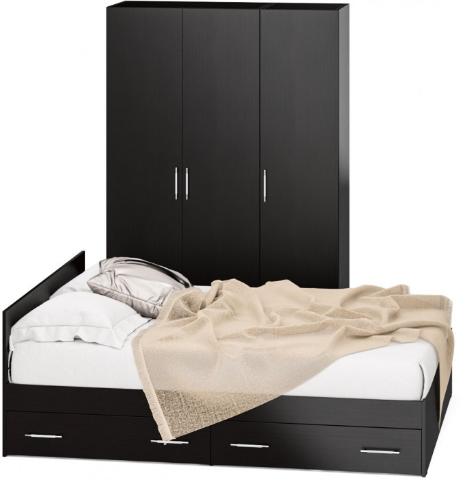 Спальня Стандарт 1-1600Я, венге