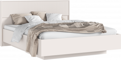 Кровать парящая с ортопед. основанием Марвэл 1,6м с подсветкой, Кашемир