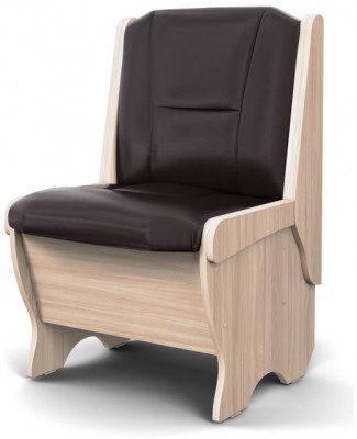 Скамья Лотос 550 ясень светлый/умбер