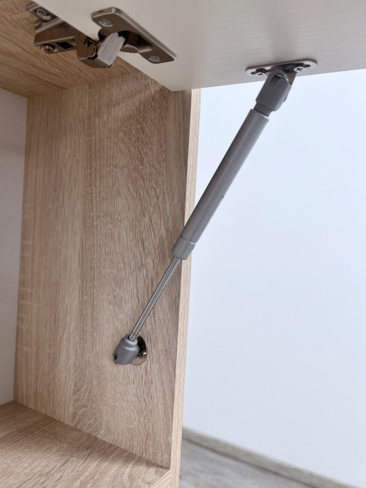 Компьютерный стол Квартет-9, Белый/Ателье светлое