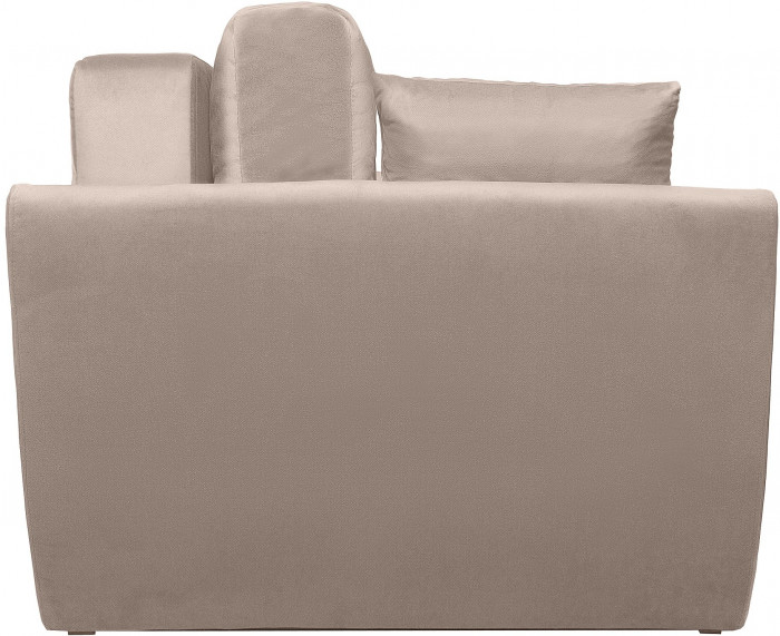 Диван-кровать Амстердам Люкс, 150х195, еврокнижка, пружинный блок, велюр, бежевый