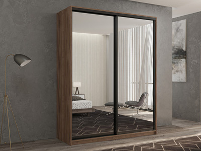 Шкаф-купе Кааппи 1 Орех Тьеполло 160х60х230 см