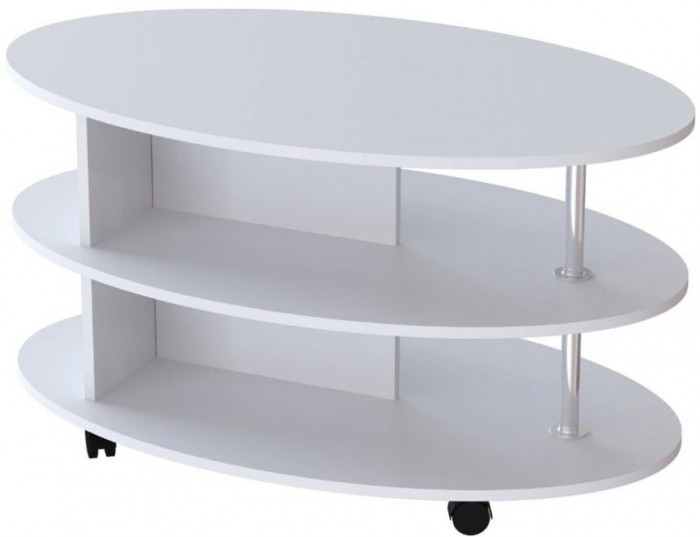 Журнальный стол Консул-4 белый