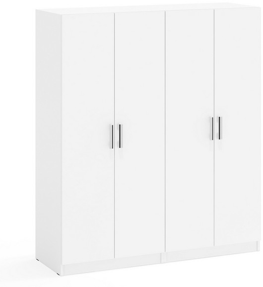 Два Шкафа С-МД-СК9Ш к компьютерному столу С-МД-СК9, цвет белый шагрень, ШхГхВ 140х45х160 см.