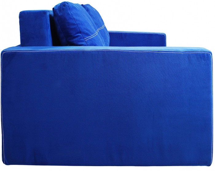 Диван аккордеон Марс велюр синий 160