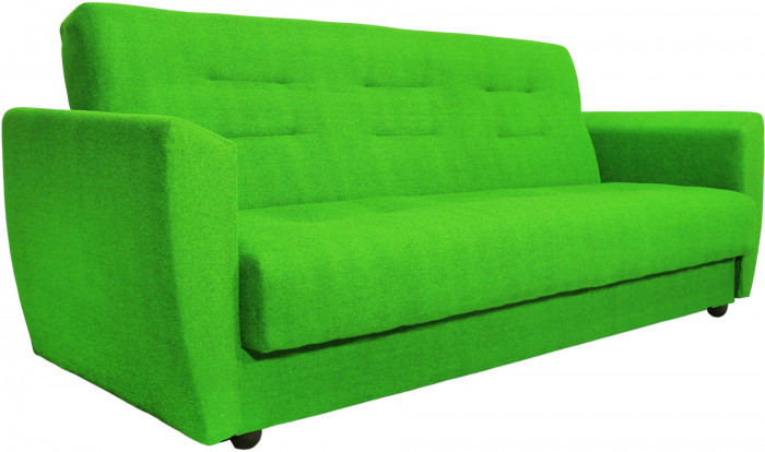 СПБ Диван Лира 140 зеленый ППУ
