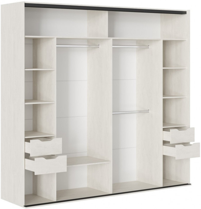 Стиль ГАЛАКТИКА Шкаф-купе 2.5 м