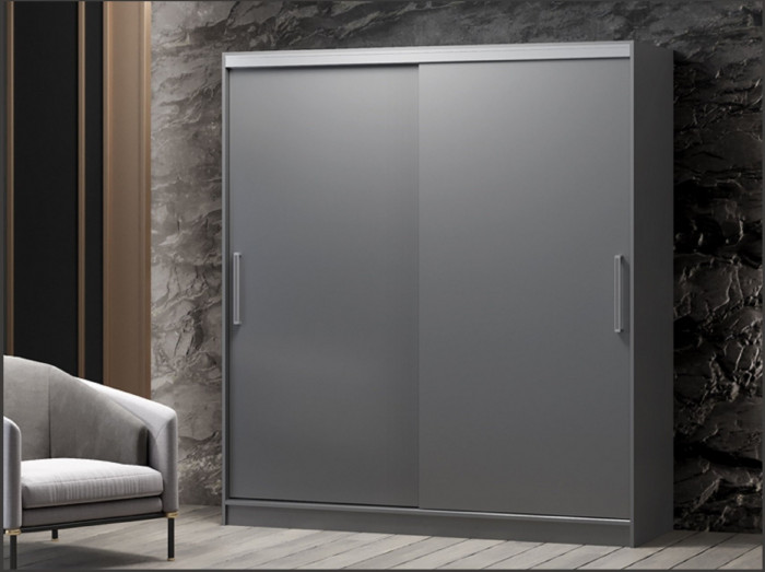 Шкаф-купе Альянс-10 ЛДСП 2000 (Белый)