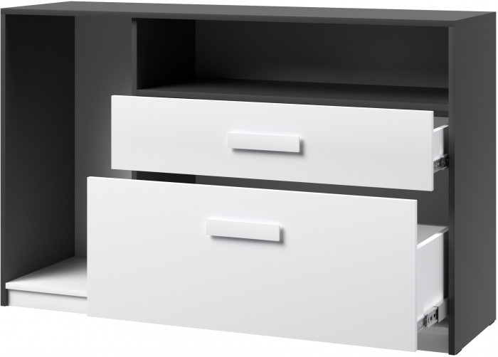 Подростковая Кэнди, композиция 1, графит/белый