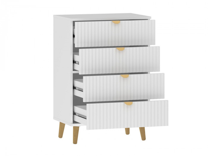 Спальня Дакота Белый / Меренга