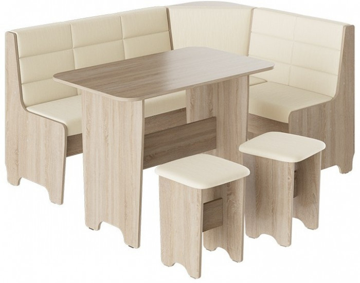 Техас Кухонный уголок Исп.2 (Венге/Кашемир Крем)