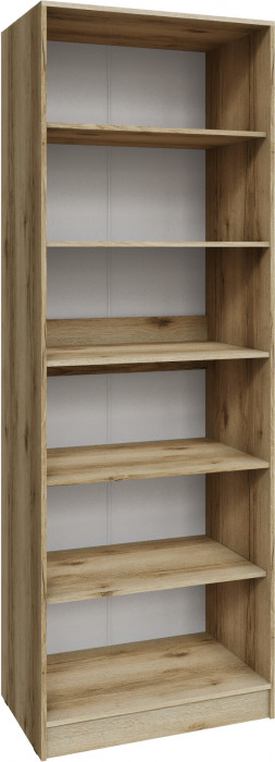 Шкаф Мадрид (0,75) с полками без зеркала, Дуб делано