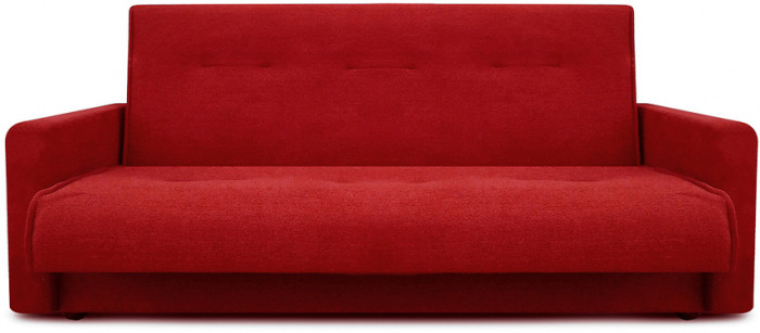 Диван Милан 120 красный ,пружинный блок Боннель