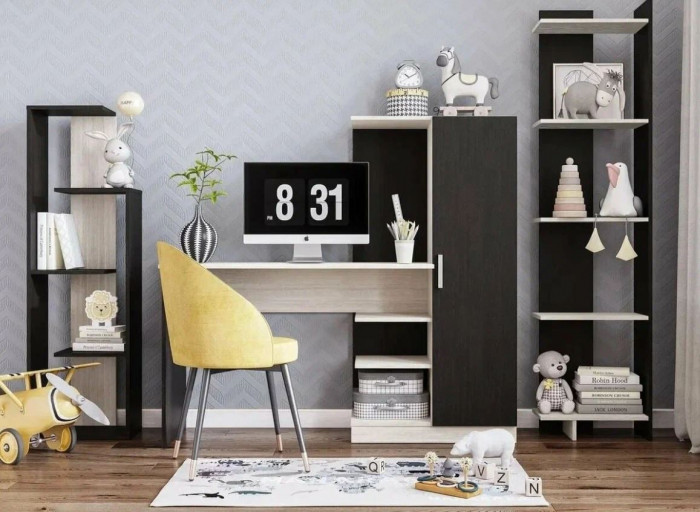 Компьютерный стол "Бейсик" венге/лоредо