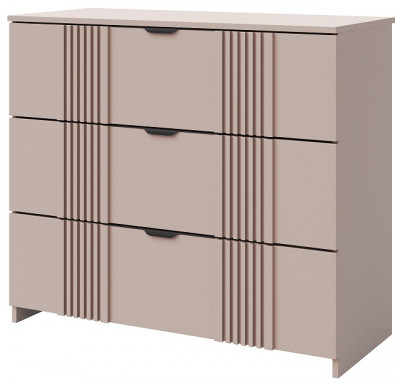 Комод 3 ящика "Харди" - Латте/Ирландский ликер