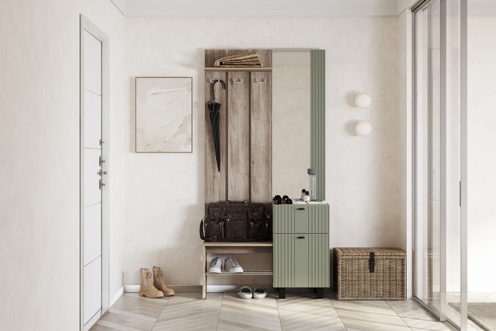 Прихожая Олива ПР-04, Дуб каньон, MF12