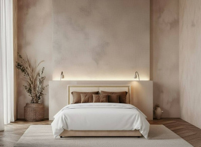 Кровать 160 с настилом из ламелей КР-431-М, Микровелюр-3