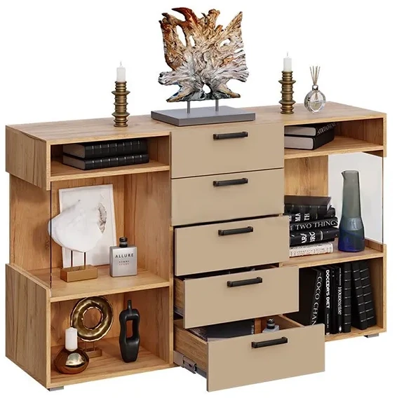 Алтея Комод, Дуб крафт/Бежевый