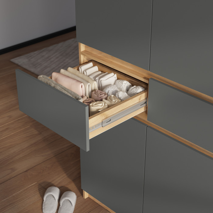 Пенал "Багира" ПН-01 Крафт/Графит