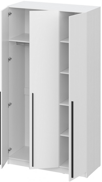 Шкаф распашной Берген ШК-1200, белое дерево