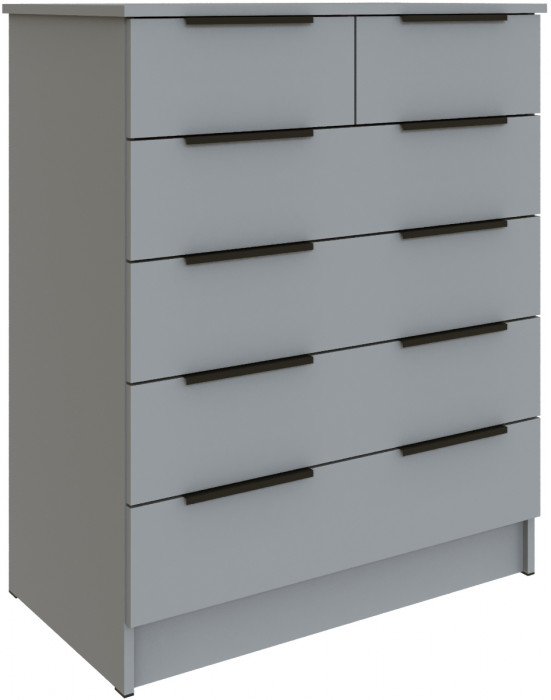 Комод для спальни Мадрид (0,82), Камень серый