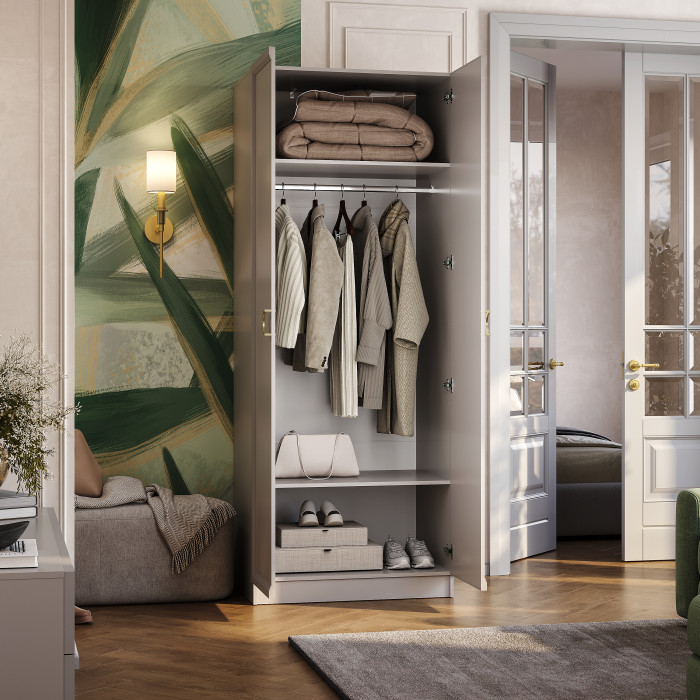 Шкаф 2-х створчатый "Эстетика" ШК-03 Кашемир