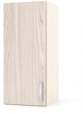 Кухня Мери ШВ300 Шкаф 30 см., цвет дуб/ясень шимо светлый, ШхГхВ 30х30х67 см., универсальная дверь