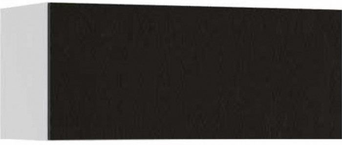 Модульная гостиная Флорис, композиция 5 (Черный глянец, Белый)