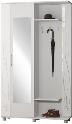 Прихожая Ирма-2 (1200*2100*370) белый