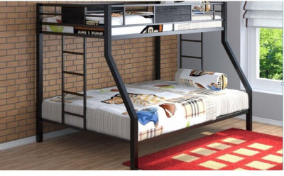 Двухъярусная кровать Гранада, черная