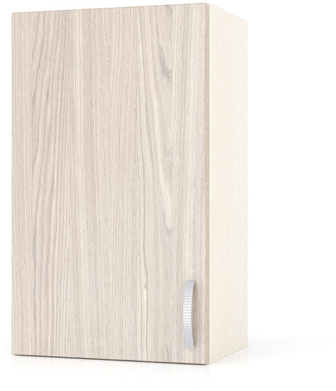 Кухня Мери ШВ400 Шкаф 40 см., цвет дуб/ясень шимо светлый, ШхГхВ 40х30х67 см., универсальная дверь