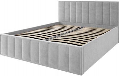 Кровать Лана 160, Серый софт