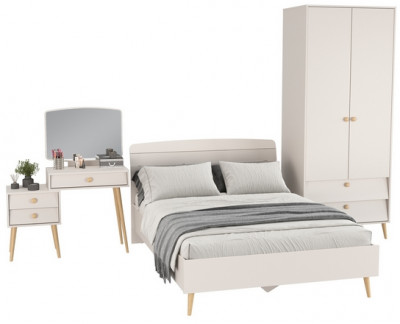 Афина Спальня 03-1400, кашемир серый