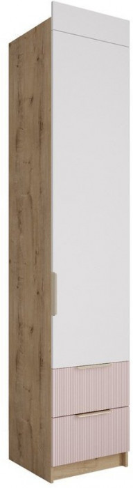 Модульная детская Лавис, композиция 7, Белый/Белый Софт / Графит Софт