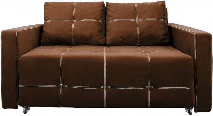 Диван аккордеон Марс велюр коричневый160