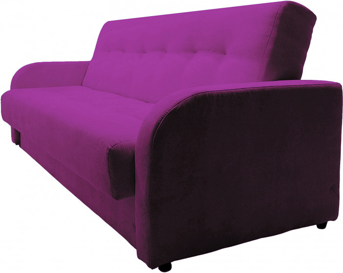 Диван-книжка ЛОНДОН фиолетовый 120 ЛЮКС ППУ
