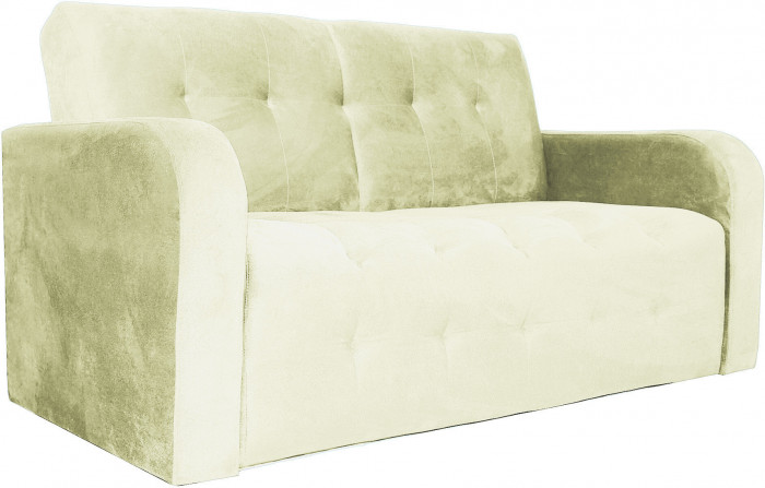 Диван прямой, материал велюр, цвет бежевый, для офиса, дома, гостиной, кухни Оксфорд