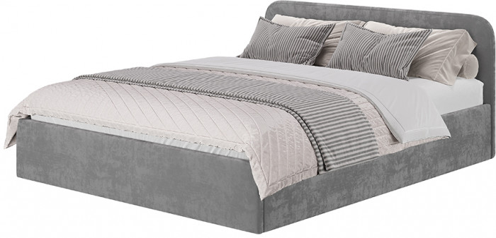 Кровать 1,6 м "Лофт" КР-18 Хром