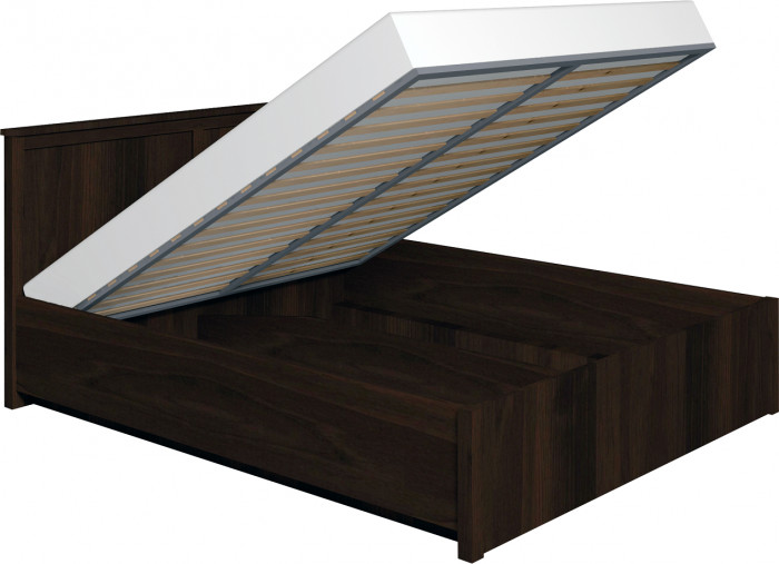 Кровать с подъемным механизмом Sherlock 43.2 140х200, орех