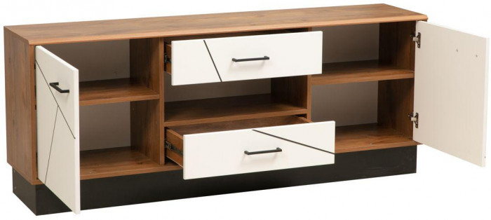 Тумба под ТВ Гамма 54.04 Таксония/Белый