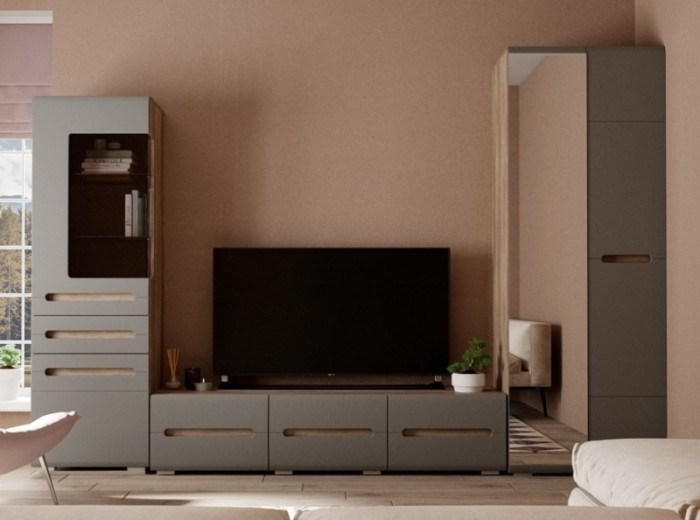 Шкаф Наоми ШК-23, графит