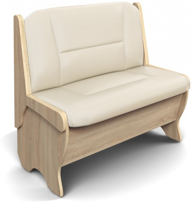 Скамья Лотос 950 дуб сонома/крем
