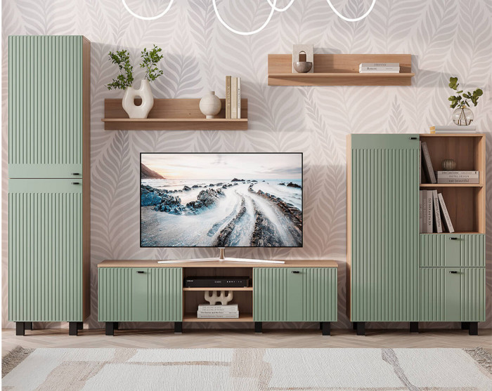 Шкаф Олива ШК-16, Дуб каньон, MF12