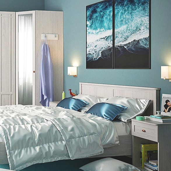 Тумба прикроватная Sherlock 64, ясень светлый