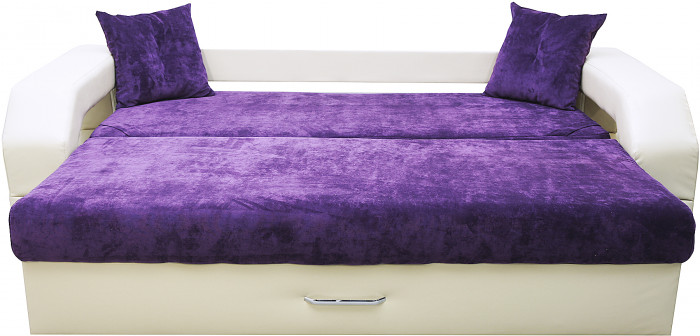 Диван-кровать Манчестер, еврокнижка, велюр, 160х195, серый