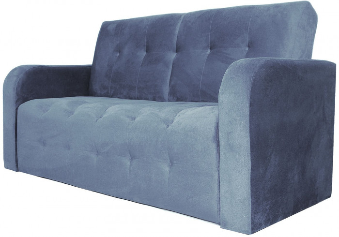 Диван прямой, материал велюр, цвет серый, для офиса, дома, гостиной, кухни Оксфорд