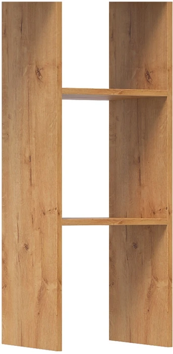 Прага Модульная Гостиная, вариант №4, вотан/Белый глянец