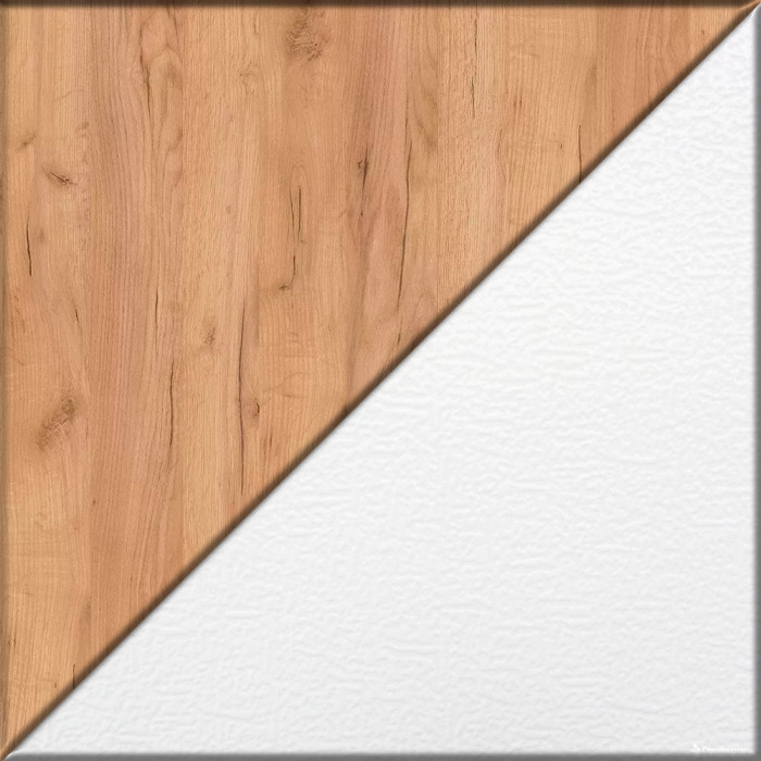 Лидер-8 Пенал + Тумба МД 3.15 + Тумба МД 3.15, цвет белый шагрень/крафт золото, ШхГхВ 120х30х190 см., универсальная сборка