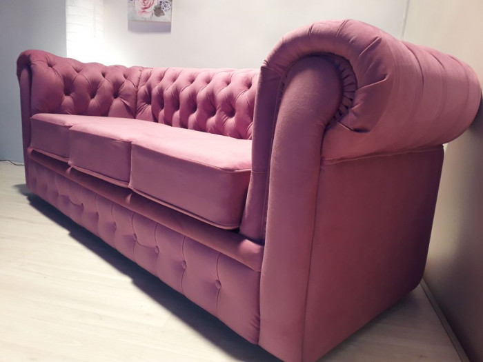 Диван Честер 3- х местный, велюр